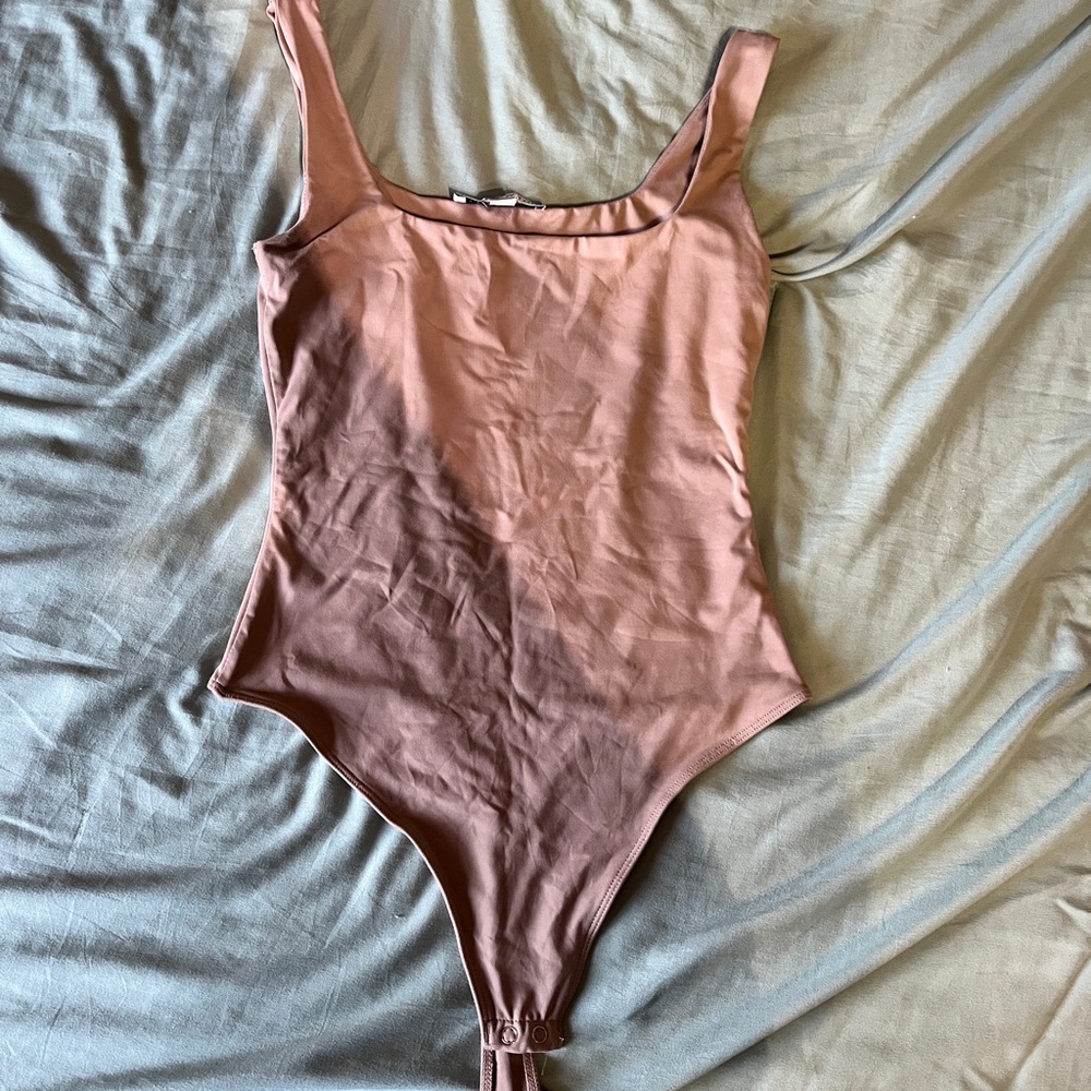 Women’s Nude Square Neck Bodysuit